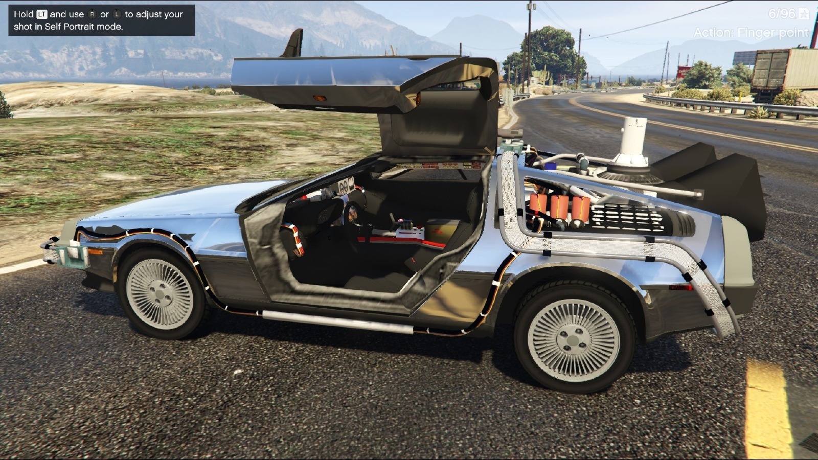 GTA 5 triff auf ZURÜCK IN DIE ZUKUNFT - Die DeLorean-MOD 1 gta 5 delorean mod 2659720