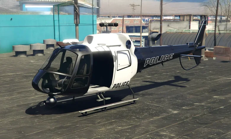 Polizei-Maverick 1 GTA Polizei Maverick