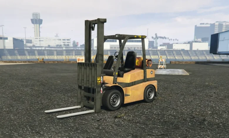 Gabelstapler 1 GTA 5 Online Gabelstapler