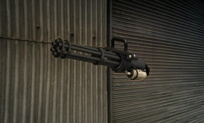 Minigun 1 GTA 5 Online Minigun