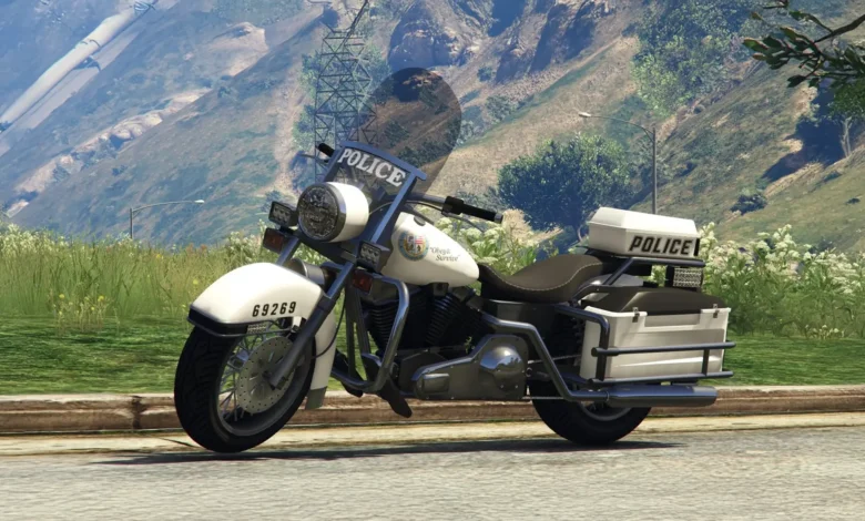 Polizei-Motorrad 1 GTA 5 Online Polizei Motorrad