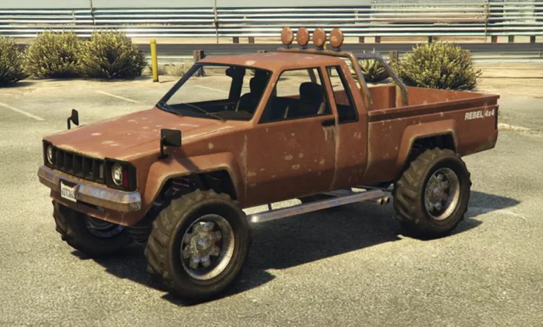 Rusty Rebel 1 GTA 5 Online Rusty Rebel