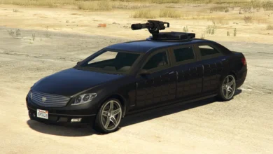 GTA 5 Online Turreted Limo