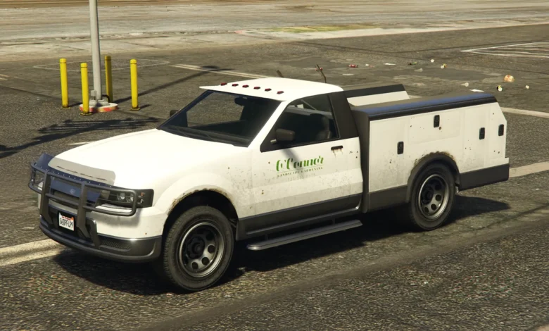 Utility Truck 1 GTA 5 Online Utility Truck