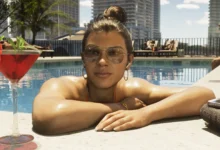 GTA 6 Trailer 2 Lucia Pool